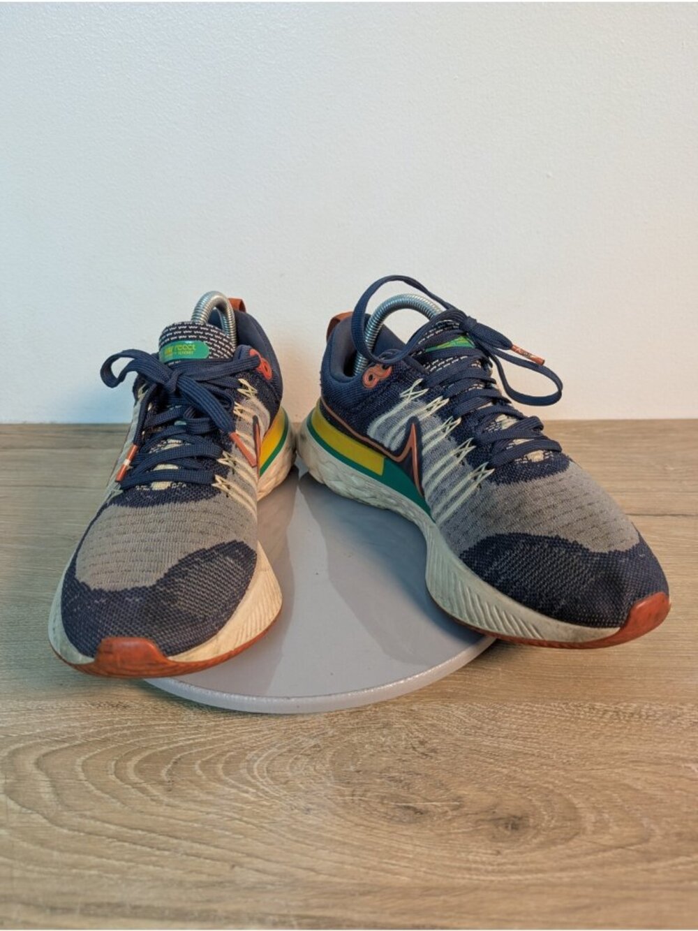 Nike React Infinity Run Flyknit 2 DJ5181-400 Denim Blue Size 8.5